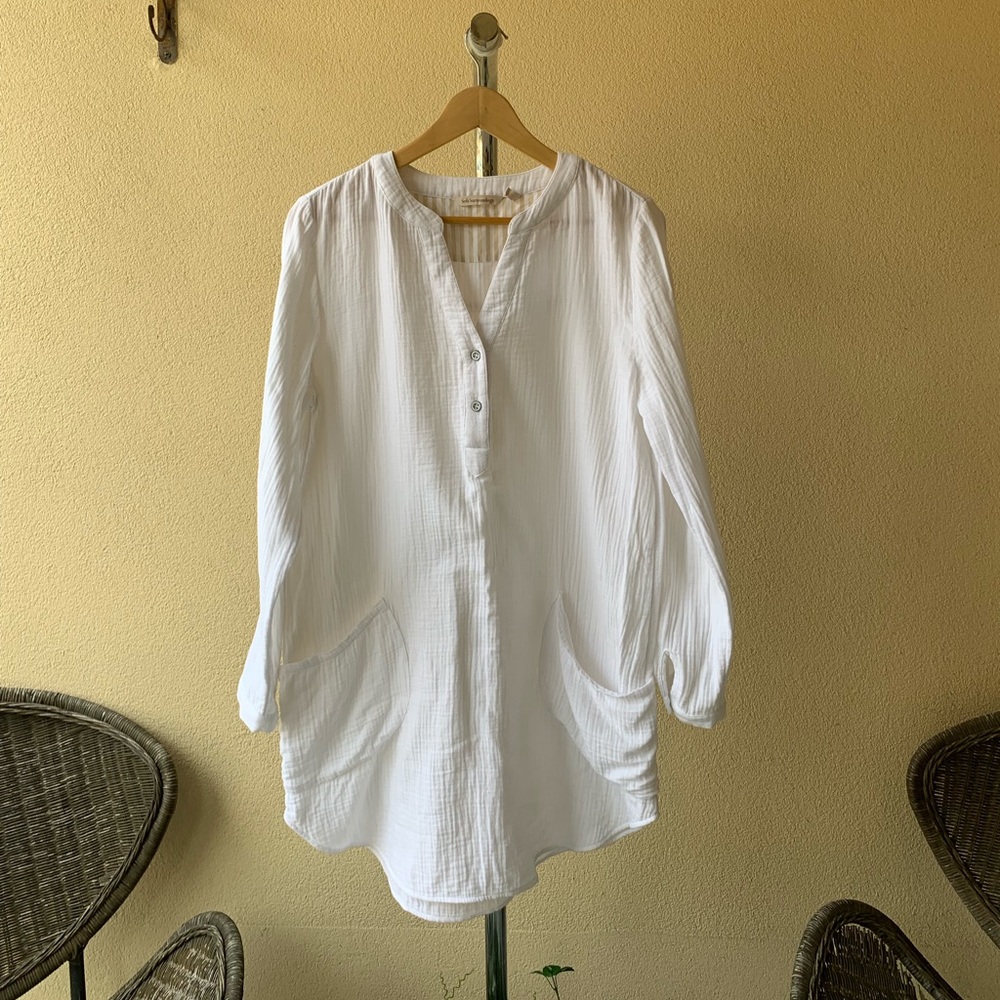 Soft Surroundings White cotton dress Sz M